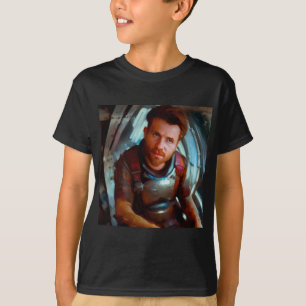 SFヒーロー宇宙船に乗る4 Tシャツ