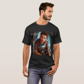 SFヒーロー宇宙船に乗る4 Tシャツ (正面フル)