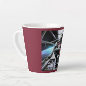 SFヒーロー宇宙船2 カフェラテマグ (左アングル)