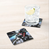 SFヒーロー宇宙船2 スクエアペーパーコースター (インサイチュ)