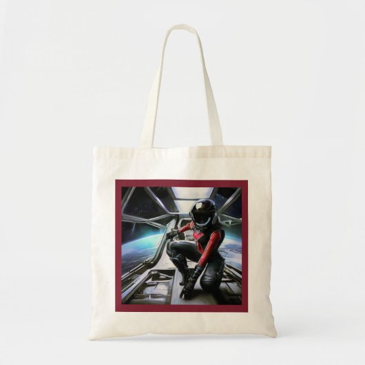 SFヒーロー宇宙船2 トートバッグ (正面)
