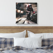 SFヒーロー宇宙船3 キャンバスプリント (インサイチュ (寝室))