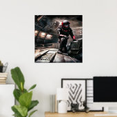 SFヒーロー宇宙船3 ポスター (ホームオフィス)