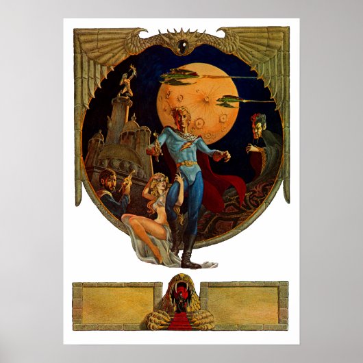 SFヒーロー映画ポスター ポスター (正面)