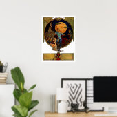 SFヒーロー映画ポスター ポスター (ホームオフィス)