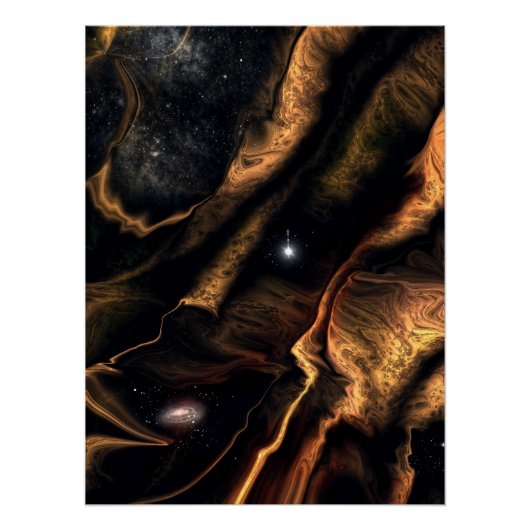 SFファンタジー宇宙芸術 ポスター (正面)