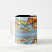 SFホライズン ツートーンマグカップ (正面左)