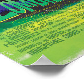 SFホラー映画広告ゾンビの世界 ポスター (角)