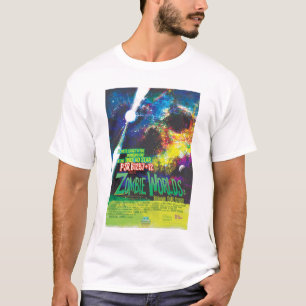 SFホラー映画広告ゾンビの世界 Tシャツ