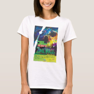 SFホラー映画広告ゾンビの世界 Tシャツ