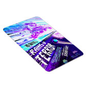 Sfホラー映画広告、恐怖の雨 マグネット (右側)