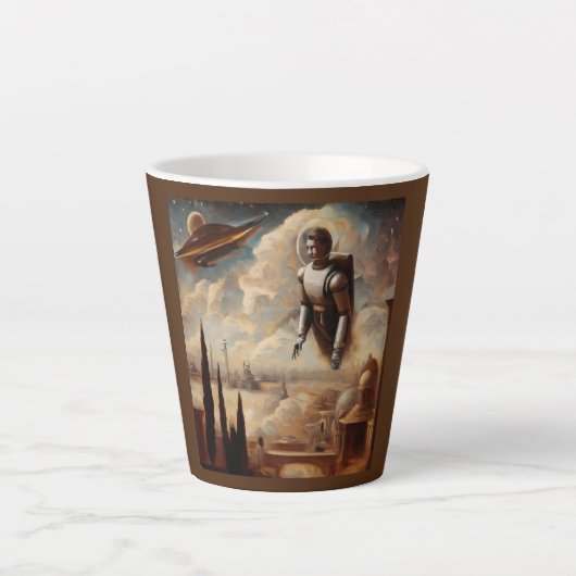 SFマスターズイタリアンスタイル1 カフェラテマグ (正面)