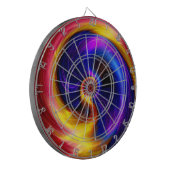 SFライト抽象芸術アート3 ダーツボード (正面左)