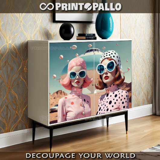 SFレトロフューチャリズムファッションカップル(2) 薄葉紙