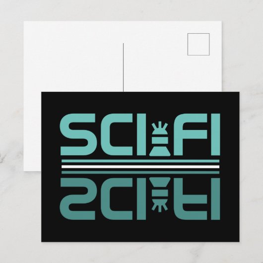 SFロボット ポストカード (正面/裏面)