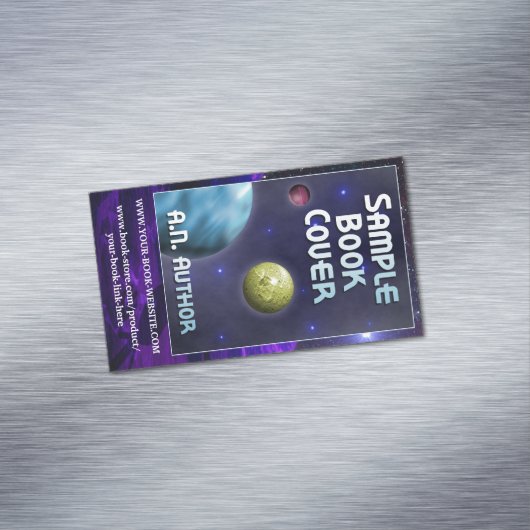 SF作家プロモーション（表紙） マグネット名刺 (インサイチュ)