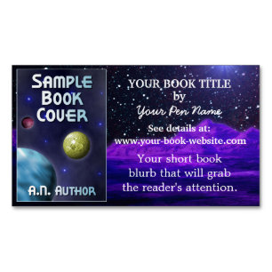 SF作家作家ブックプロモーション宇宙 マグネット名刺