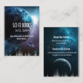 SF作家書フェイク表紙名刺 名刺 (正面/裏面)