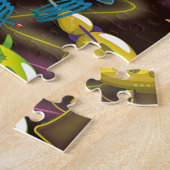 SF光線銃 ジグソーパズル (側面)