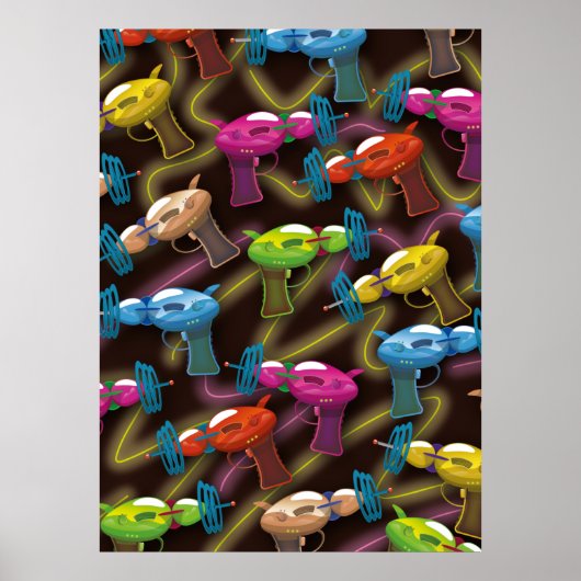 SF光線銃 ポスター (正面)