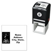 SF動物頭が切れる「飢えたカエルの夢」 セルフインキングスタンプ (インサイチュ)