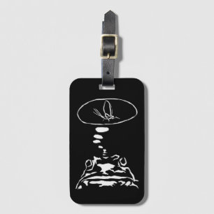 SF動物頭が切れる「飢えたカエルの夢」 ラゲッジタグ