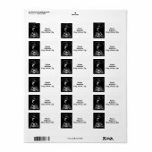 SF動物頭が切れる「飢えたカエルの夢」 ラベル (フルシート)