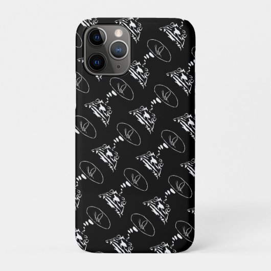 SF動物頭が切れる「飢えたカエルの夢」 Case-Mate iPhoneケース (裏)