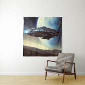 SF周回宇宙船2 タペストリー (インサイチュ)