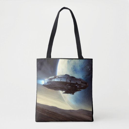 SF周回宇宙船2 トートバッグ (正面)