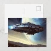 SF周回宇宙船2 ポストカード (正面/裏面)