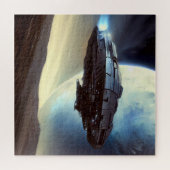 SF周回宇宙船(2) ジグソーパズル (横)