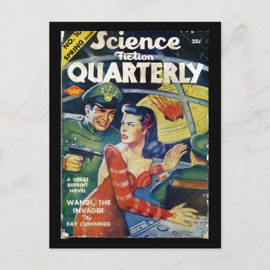 SF四半期春1942_パルプアート ポストカード (正面)