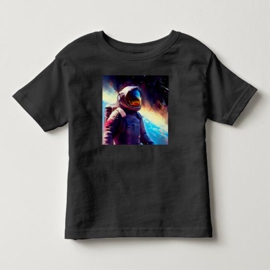 SF宇宙ヒーロー1 トドラーTシャツ (正面)