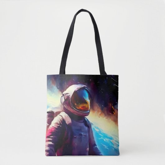 SF宇宙ヒーロー1 トートバッグ (正面)