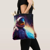 SF宇宙ヒーロー1 トートバッグ (クローズアップ)