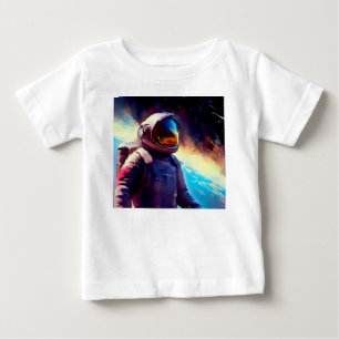 SF宇宙ヒーロー1 ベビーTシャツ