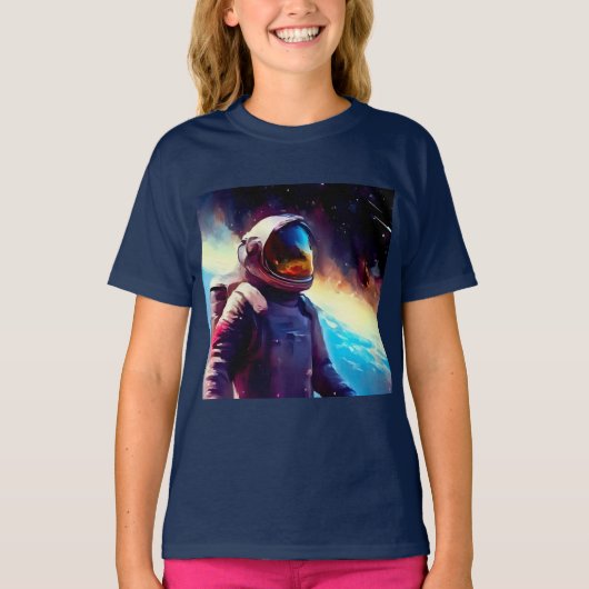 SF宇宙ヒーロー1 Tシャツ (正面)