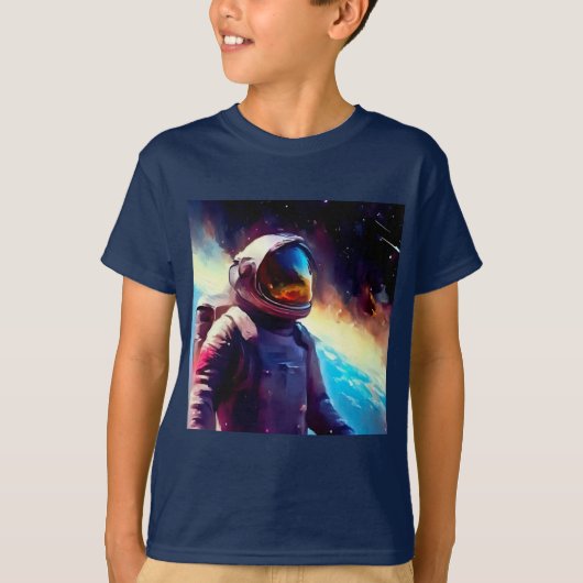 SF宇宙ヒーロー1 Tシャツ (正面)