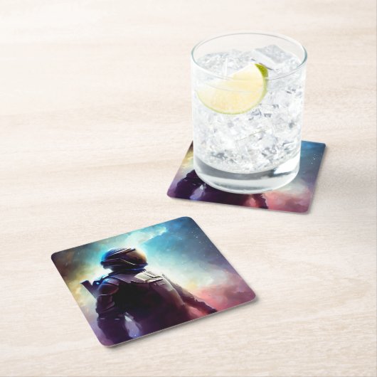 SF宇宙ヒーロー3 スクエアペーパーコースター (インサイチュ)