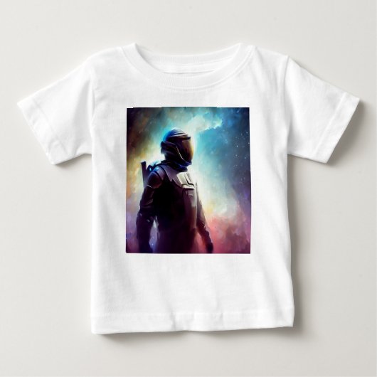 SF宇宙ヒーロー3 ベビーTシャツ (正面)