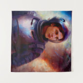 SF宇宙ヒーロー4 タペストリー (正面(横))