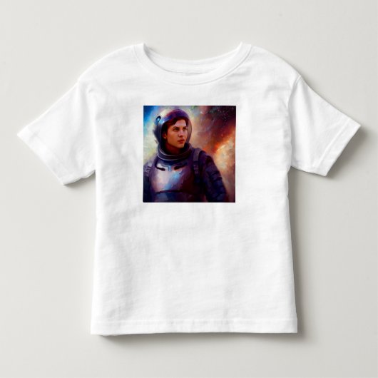 SF宇宙ヒーロー4 トドラーTシャツ (正面)