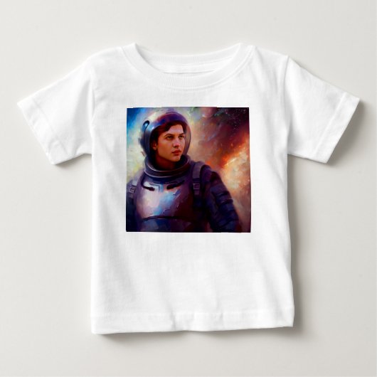 SF宇宙ヒーロー4 ベビーTシャツ (正面)