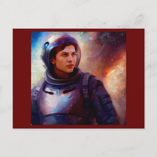 SF宇宙ヒーロー4 ポストカード (正面)