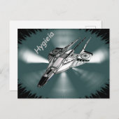 SF宇宙船  ポストカード (正面/裏面)