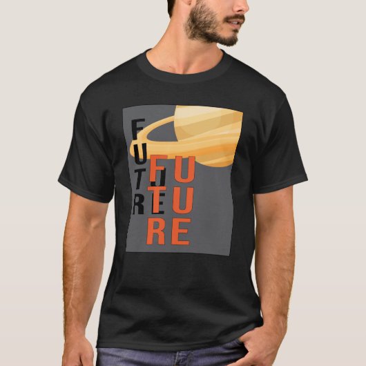 SF宇宙UfoエイリアンSci-Fiギフトおもしろい Tシャツ (正面)