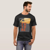 SF宇宙UfoエイリアンSci-Fiギフトおもしろい Tシャツ (正面フル)