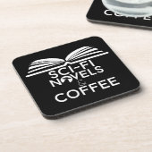 SF小説とコーヒー コースター (左側)