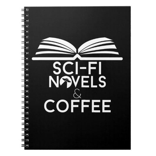 SF小説とコーヒー ノートブック (正面)
